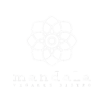 Mandala Logo weiß